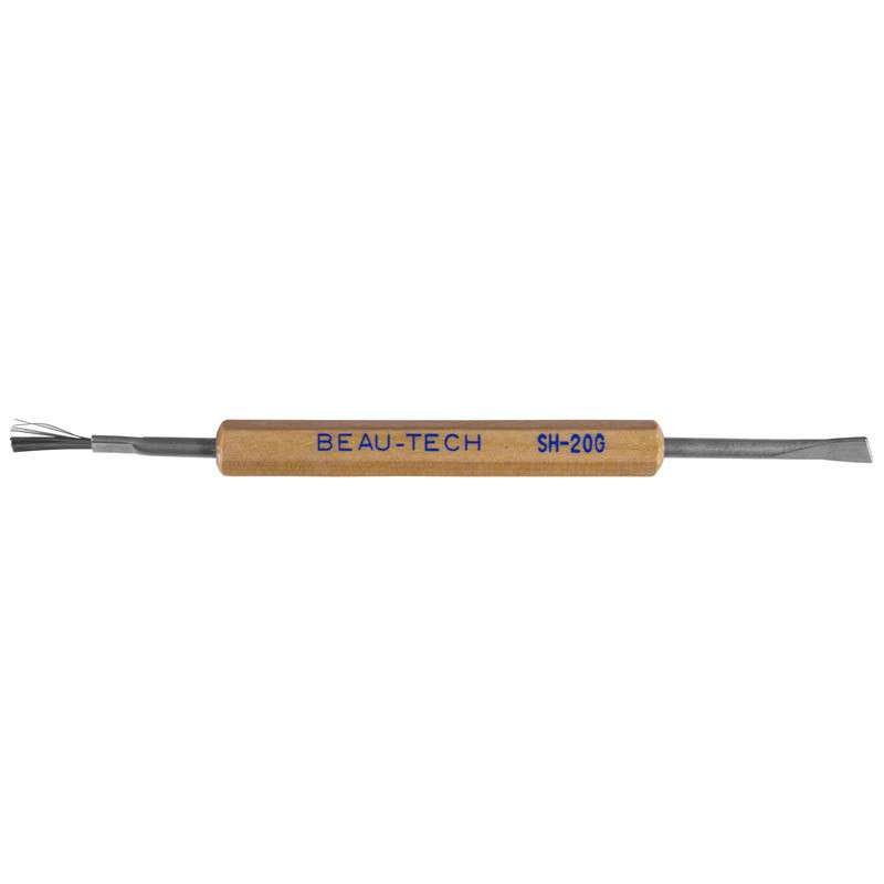 Stainless Steel Solder Aid, Brush and Scraper, 5-1/2"